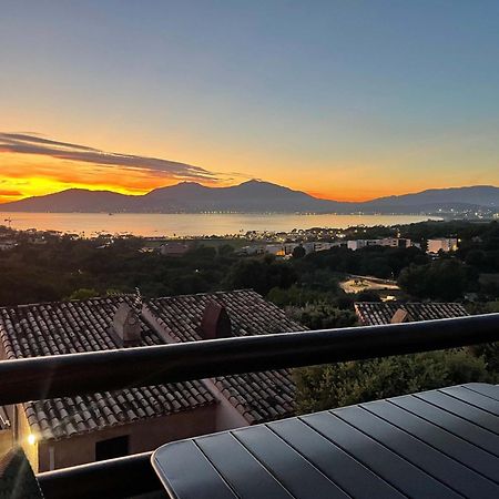 Studio Vue Mer A Porticcio Piscine Et Parking Kültér fotó