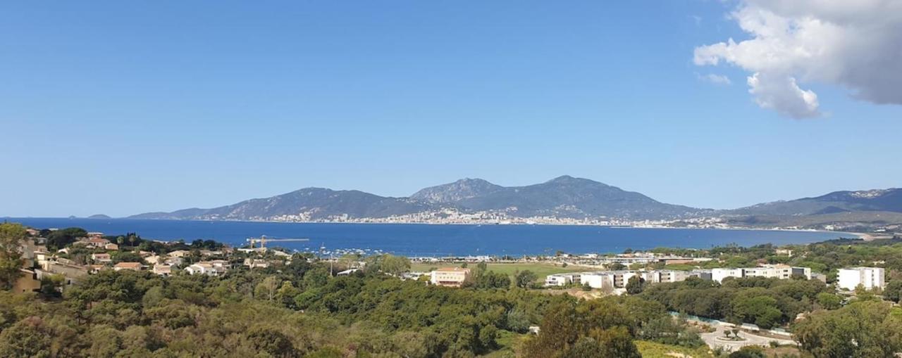 Studio Vue Mer A Porticcio Piscine Et Parking Kültér fotó