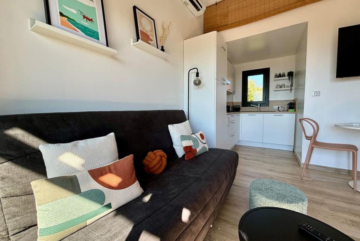 Studio Vue Mer A Porticcio Piscine Et Parking Kültér fotó